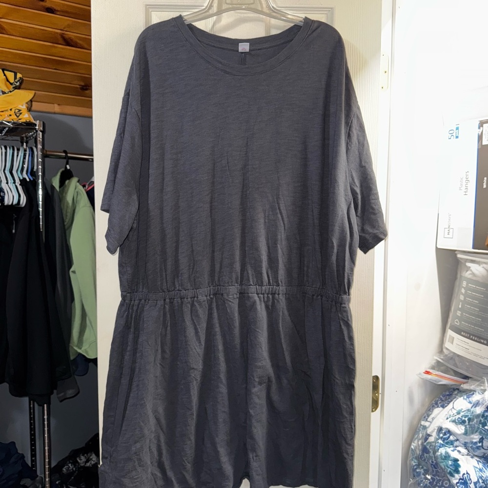 Old Navy Dark Gray Tunic Dress